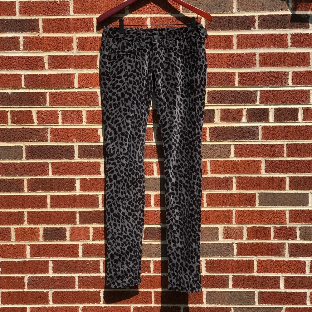 True Religion Brand Jeans: velvety leopard pants